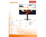 Lenovo ThinkVision P24h-30 - 1191356 - zdjęcie 7